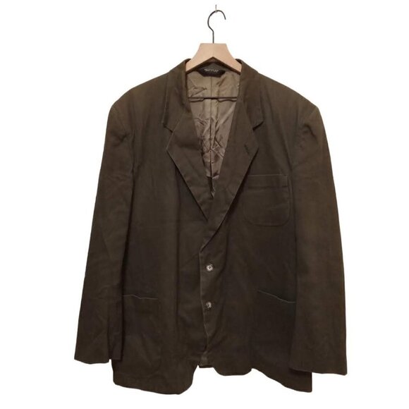 EDDIE Bauer Vintage Olive Green Single Breasted Casual Sports Coat Sz XL - Picture 1 of 8